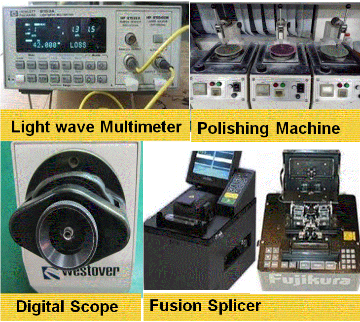 featured fiber pigtail production equipment